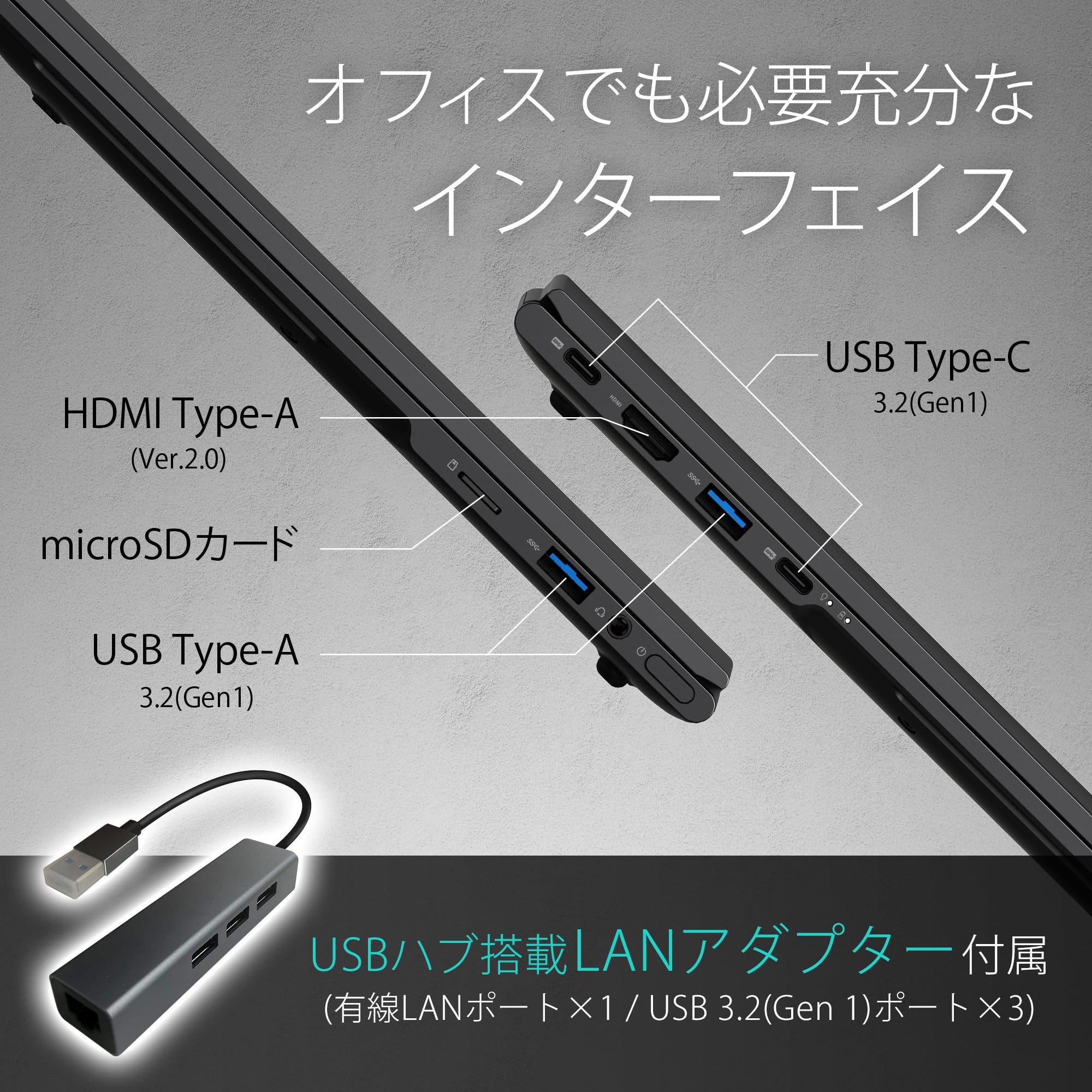 Amazon.co.jp: FFF ノートパソコン モバイル 軽量995g 14.1インチ WPS