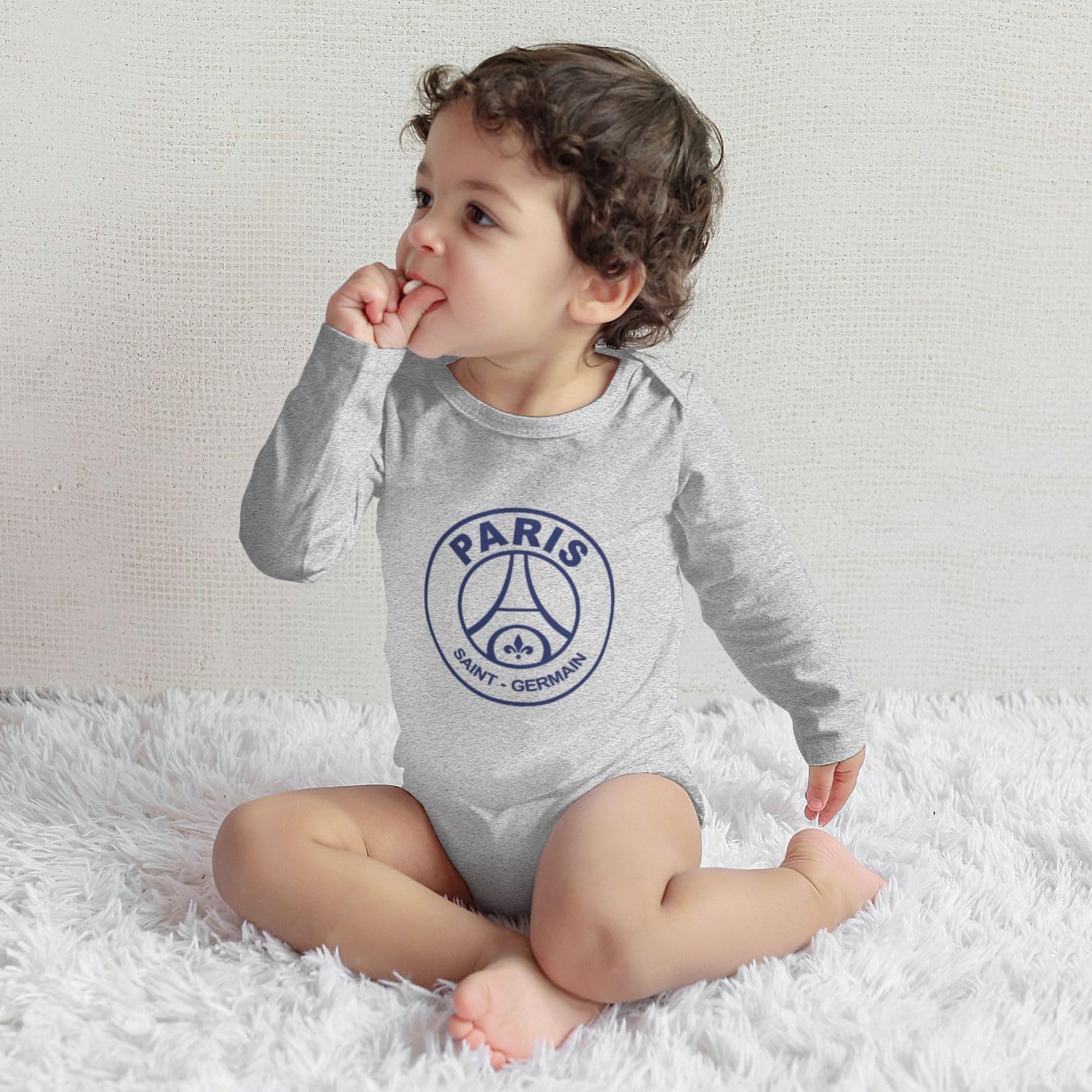 Amazon.co.jp: パリ・サンジェルマンfc ロンパース 長袖 赤ちゃん 肌着