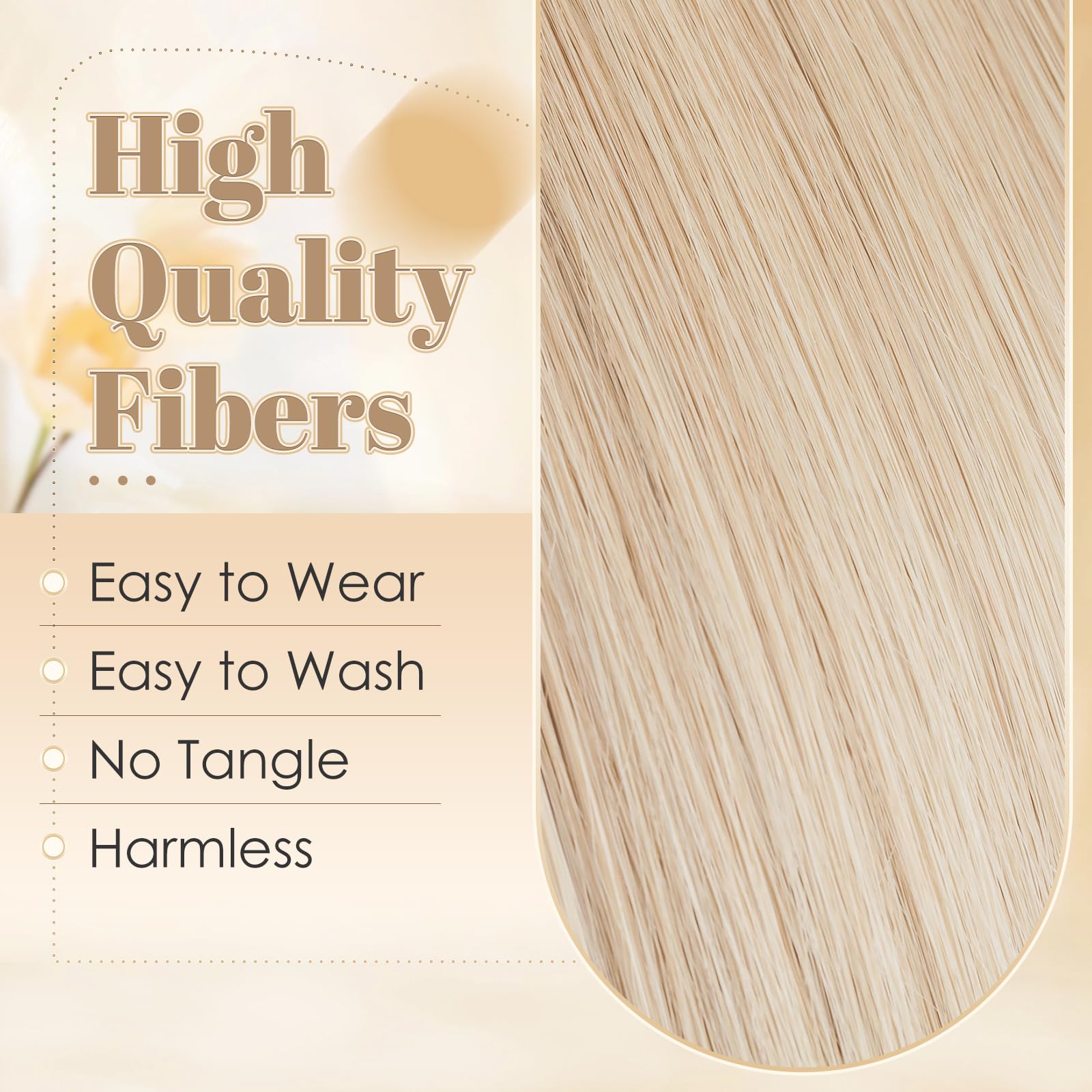 Benehair Claw Clip in Ponytail Hair Extensions - Image 4