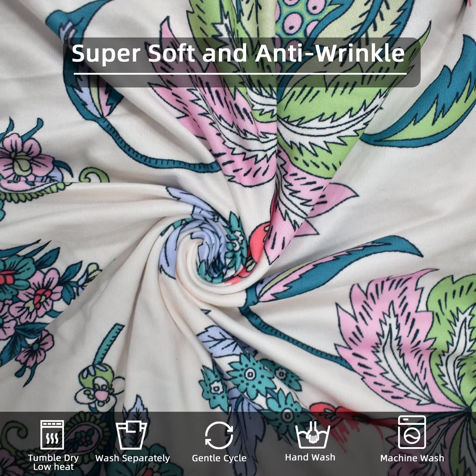 Funda Elástica Necolorlife Para Silla Oficina Extragrande Fl Color Diseño De La Tela | Envío Gratis