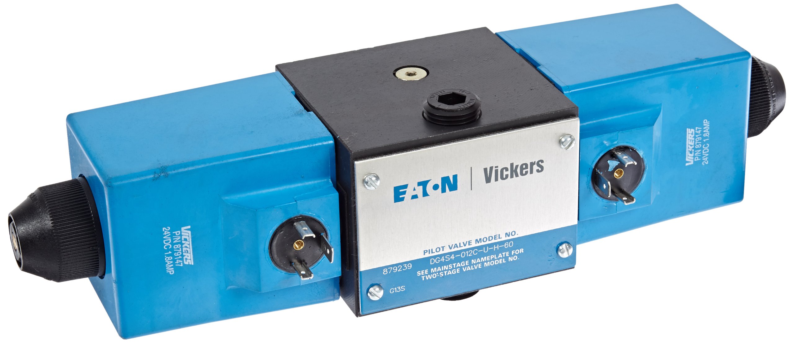 Buy Vickers DG4S4 Series Solenoid Operated 4 Way Hydraulic Valve, 3000