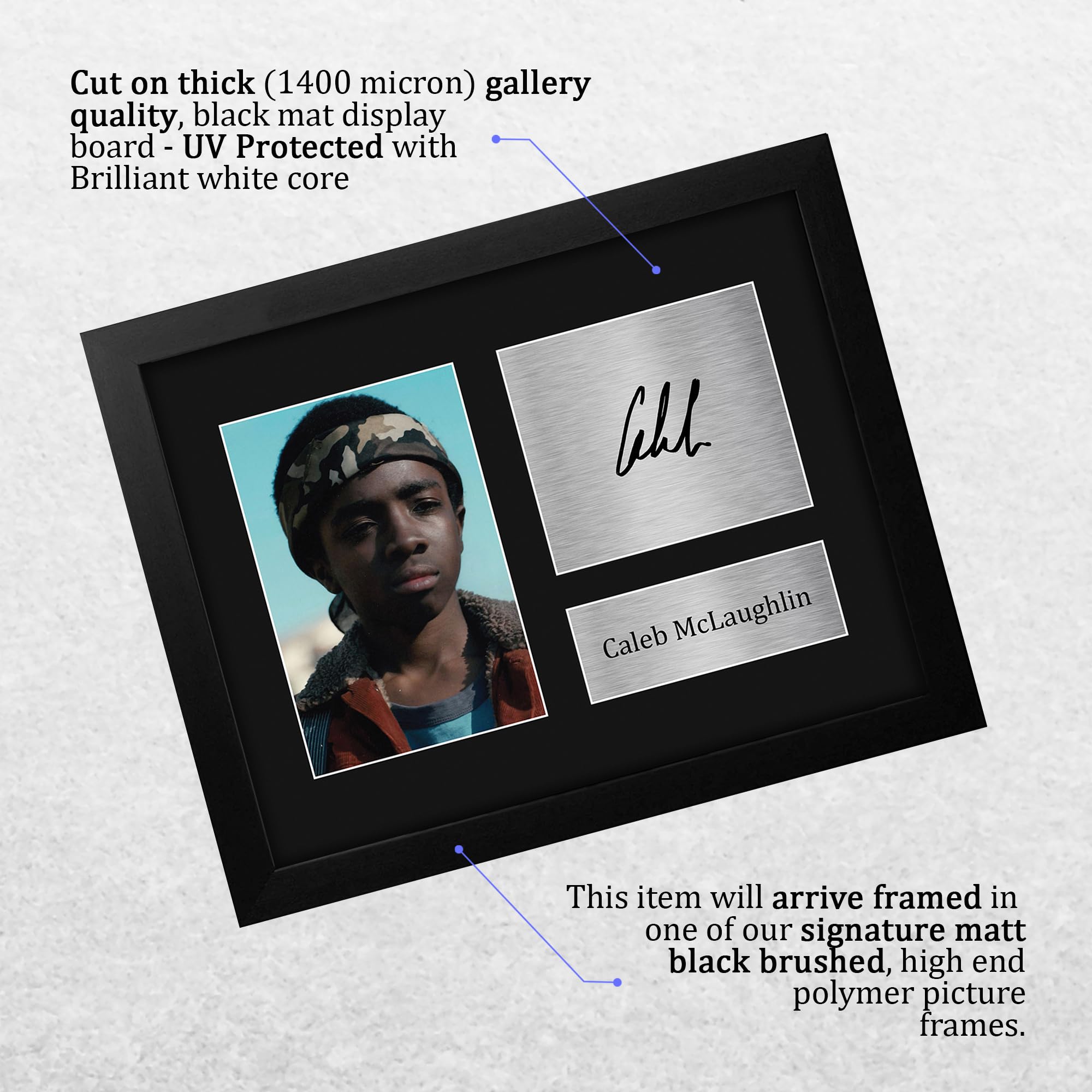 Amazon.com: HWC Trading Caleb McLaughlin Stranger things Lucas