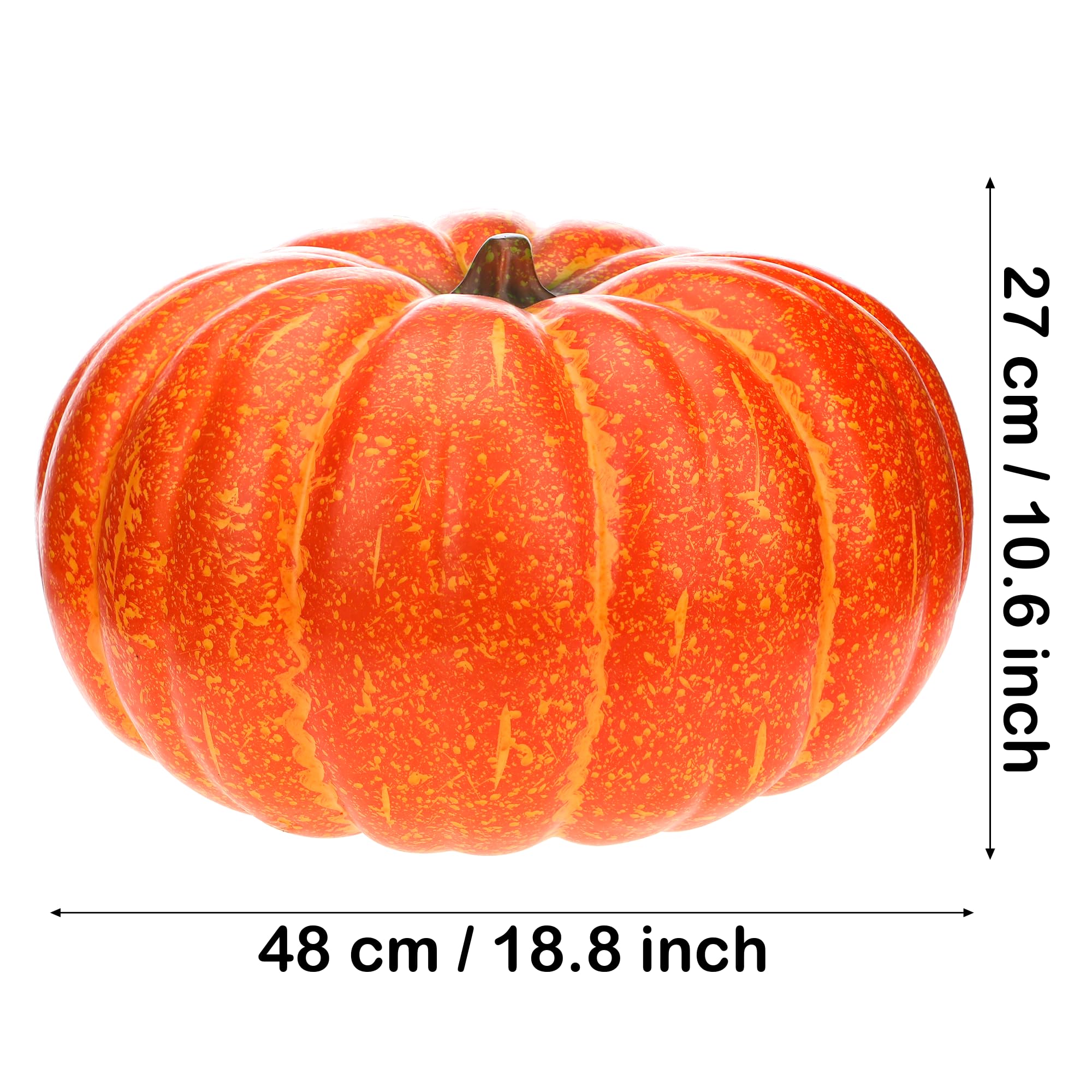 Amazon.com: Gresorth 18.9 Inch Artificial Orange Pumpkin