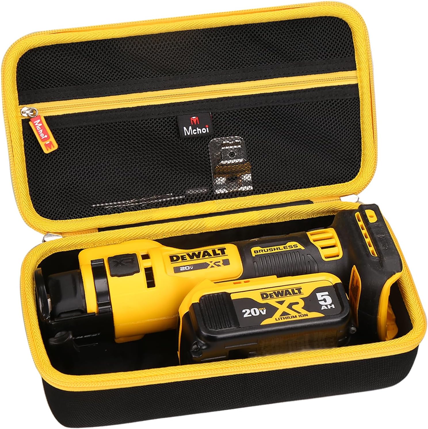 Mchoi Hard Case Fits for DEWALT 20V MAX* XR Brushless Drywall Cut-Out Tool (DCE555B), Case Only