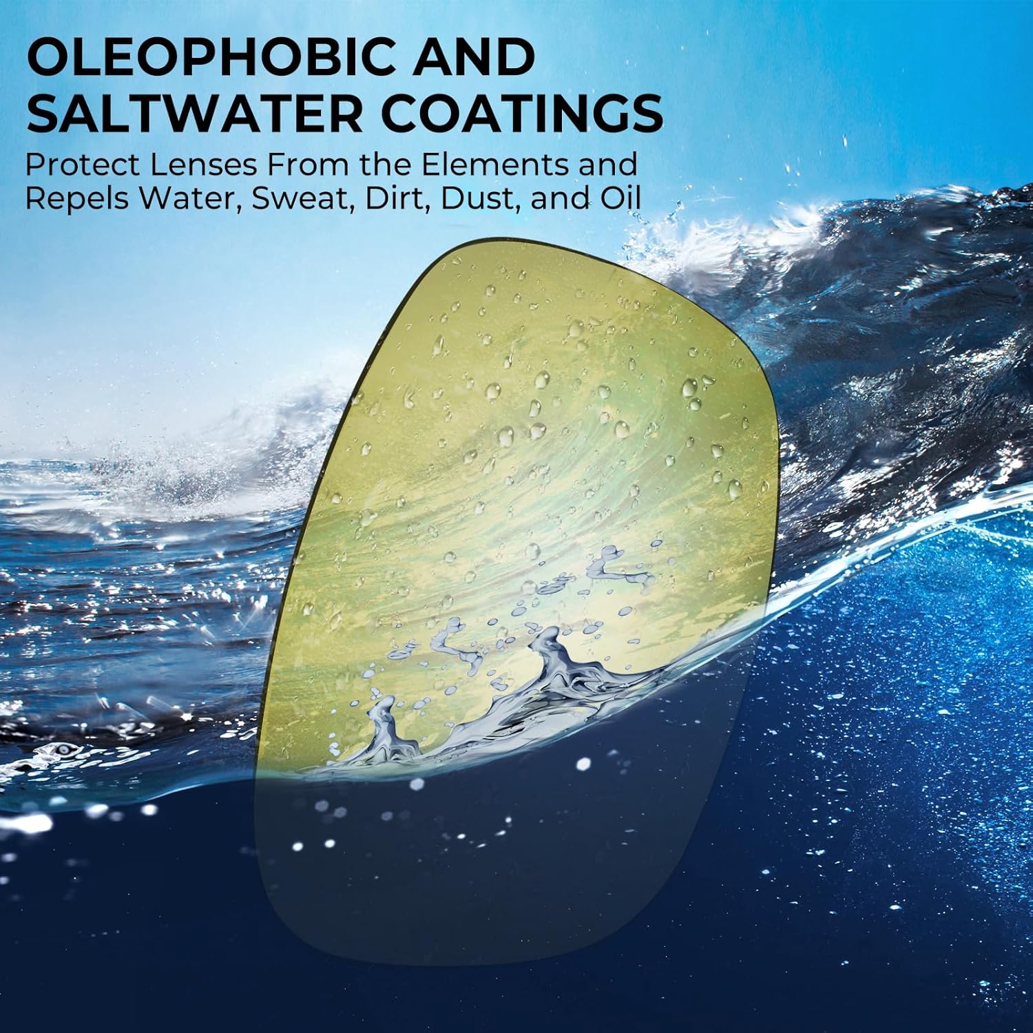 KastKing Raccoon Polarized Sport Sunglasses for Men and Women, Wide Temple Wrap, Ideal for Driving Fishing Cycling Running - Image 5