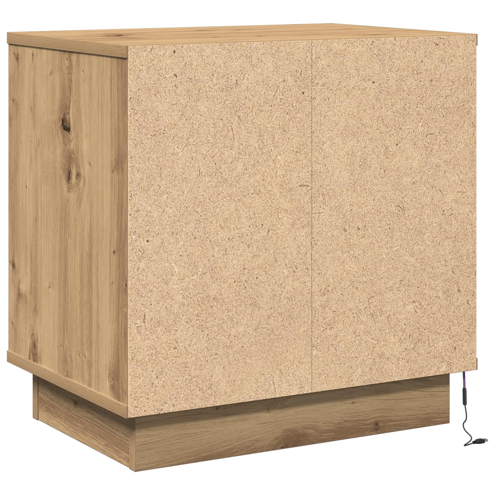 Artisan Eichenholz Nachttisch Set mit Stauraum für Schlafzimmer – Handgefertigte Eichenoberfläche, Stabiles Design, Einfacher Aufbau, Vielseitige Aufbewahrung für Bücher