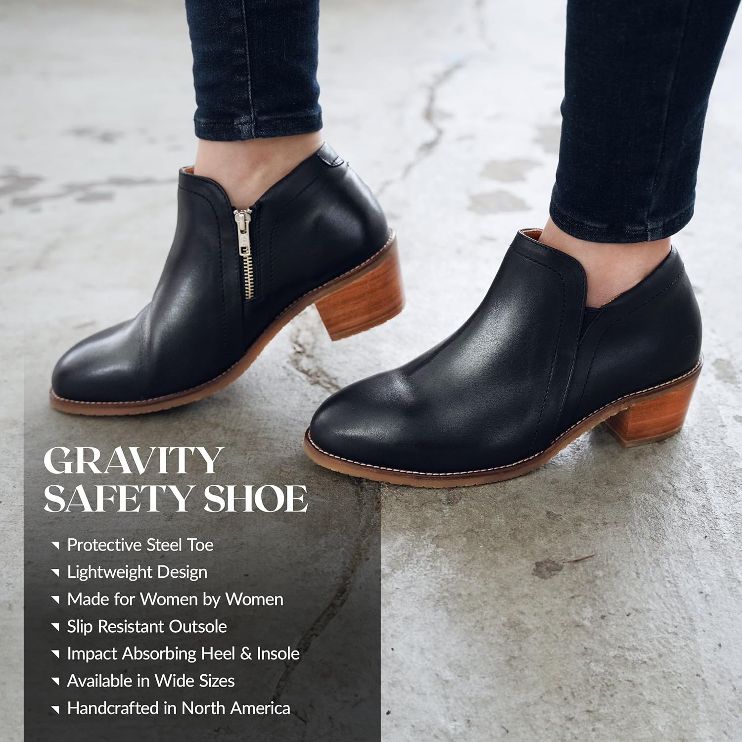 Xena Workwear Gravity Steel Toe Women's Work Shoes - Image 2