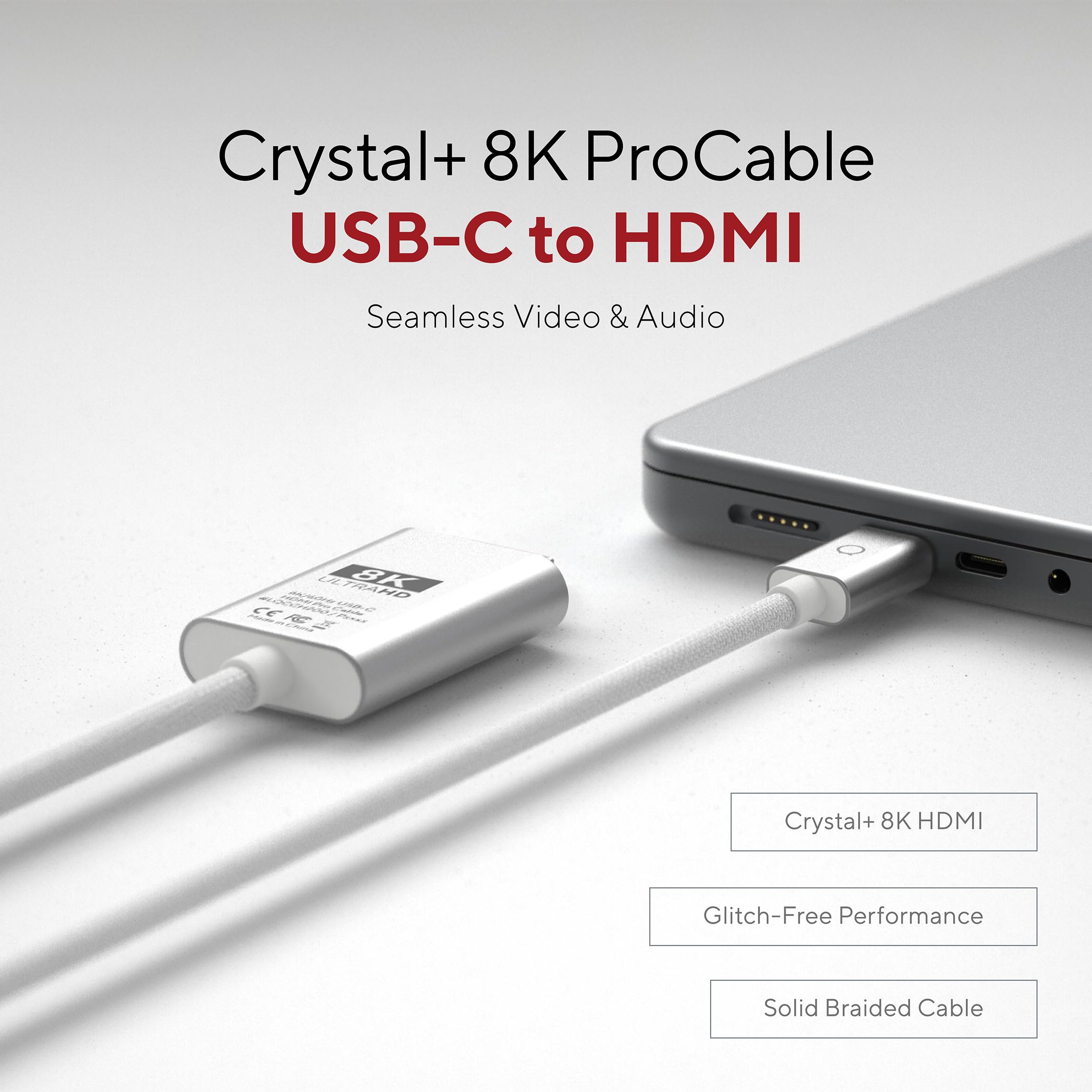 Linq Connects Kabel USB-C do HDMI Pro 8K/60Hz 2m