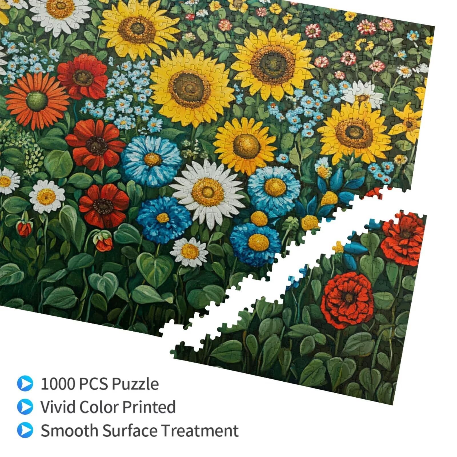 Puzzle retro, 6000 elementów, puzzle kwiatowe dla dorosłych, z pudełkiem na prezent, "zrób to sam", duże drewniane puzzle dla dorosłych, gra zręcznościowa dla całej rodziny, prezenty dla kobiet, 105 x