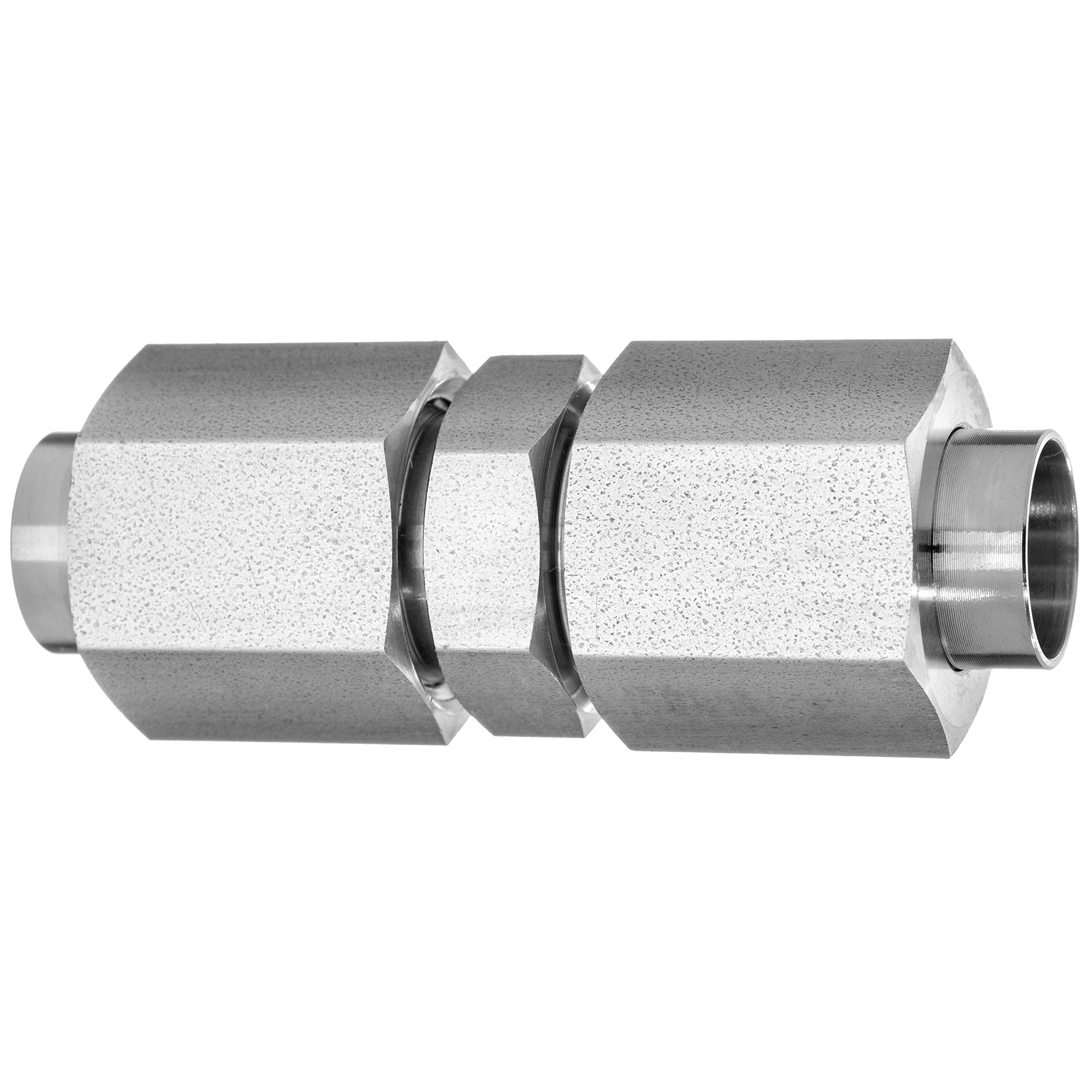 USA SEALING ZUSA-TF-37FL-18 Stainless Steel Flared Tube Fittings, Union: 3/8