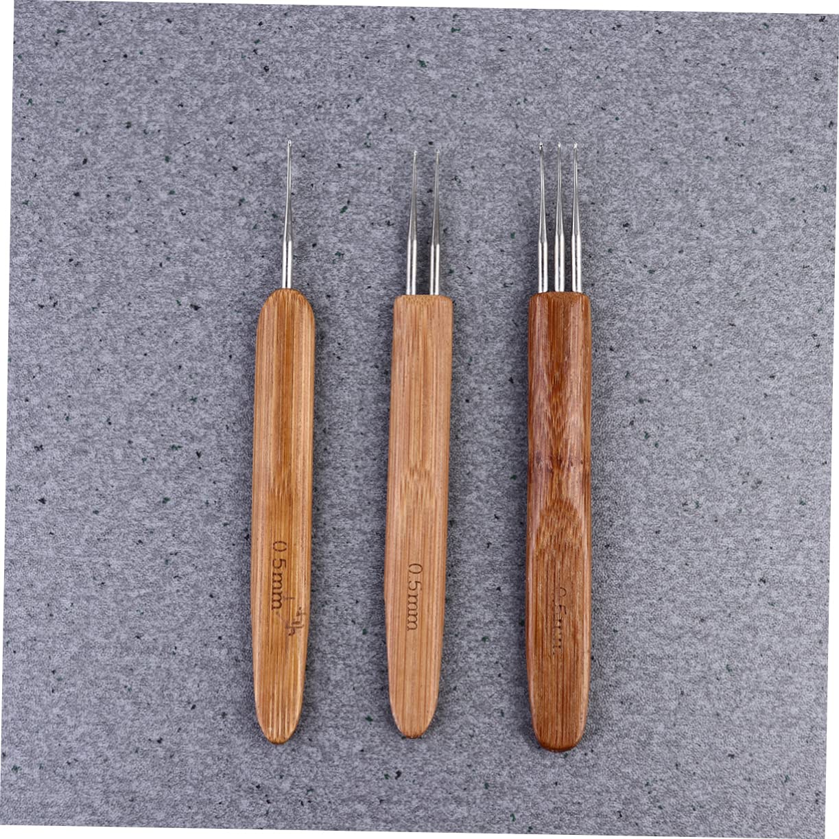 Ciieeo 2 Sets Haarstyling-hilfe Häkelnadeln Stricknadeln Für Dreadlocks Häkelwerkzeuge Bequem Zu Handhaben 6 Stück * 2