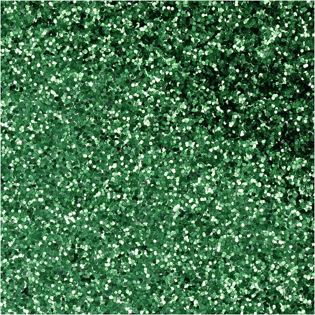 Paillettes fines biodégradables - Vert - 10 gr
