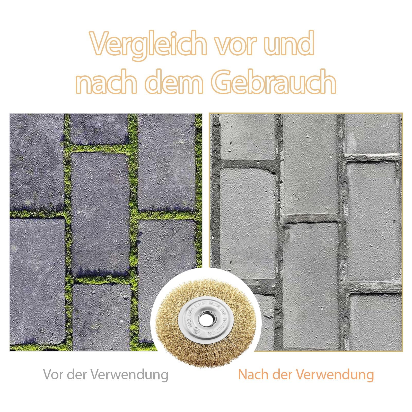 2 szczotki do fug z drutu stalowego, 115 x 16 x 2 mm, szczotki do fug, metalowe szczotki z drutu stalowego, wymienna szczotka do fug ze stalową szczotką drucianą do elektrycznego czyszczenia fug, 2