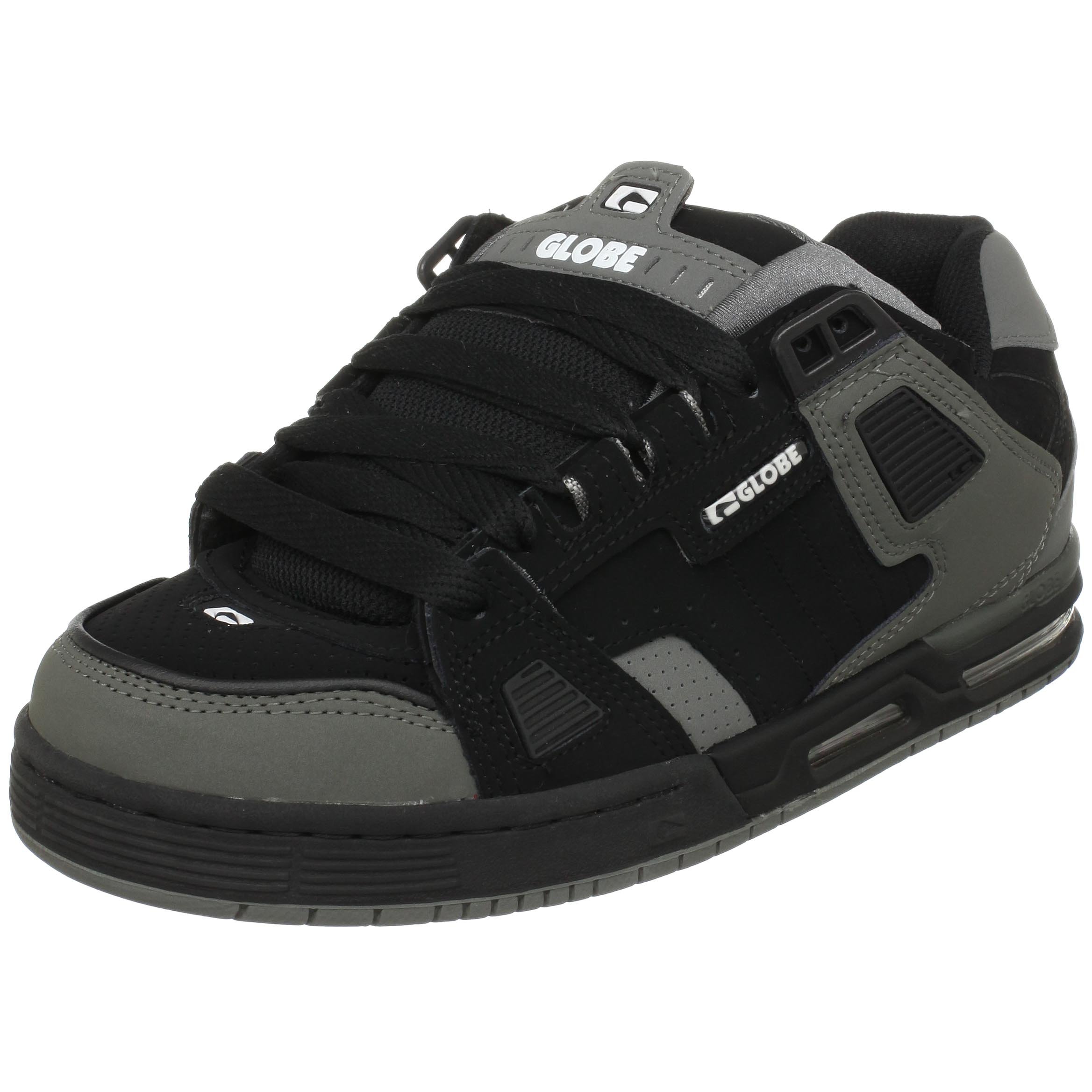 Globe Men's Sabre Skate Shoe,Black/Charcoal/Black,9.5 D(M) US
