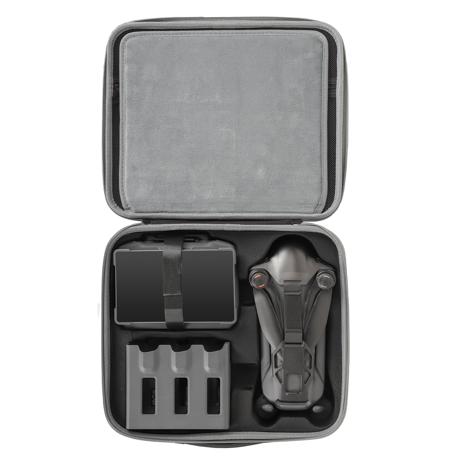 Carrying Case for DJI Mavic 4 Pro Drone Accessories for DJI RC PRO 2 Remote Control for for RC 2/1 Remote Control, Shockproof Large Capacity Storage Bag Hard Case Travel Handbag (for Kit Bag)