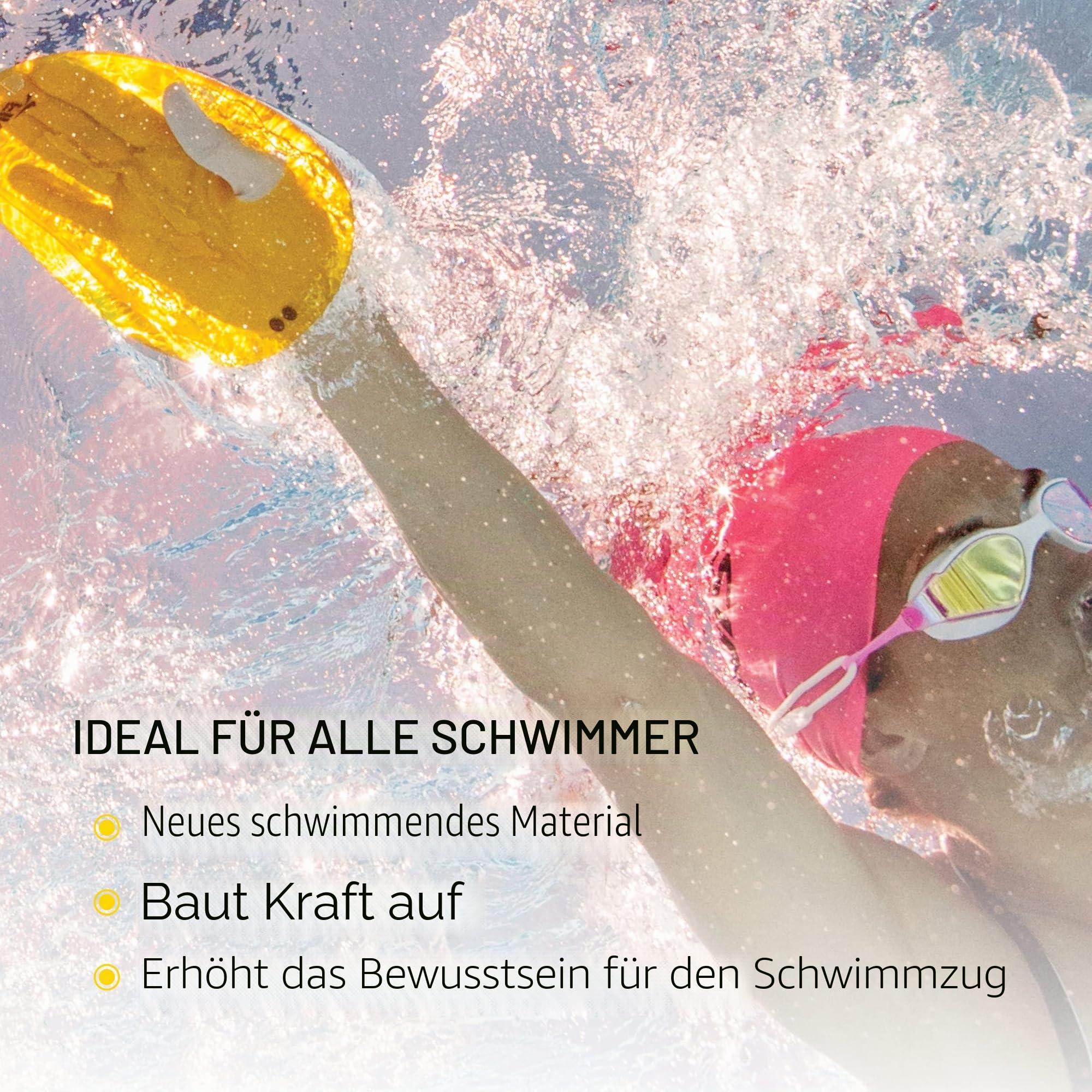 Finis Unisex Agility Paddel, schwimmend