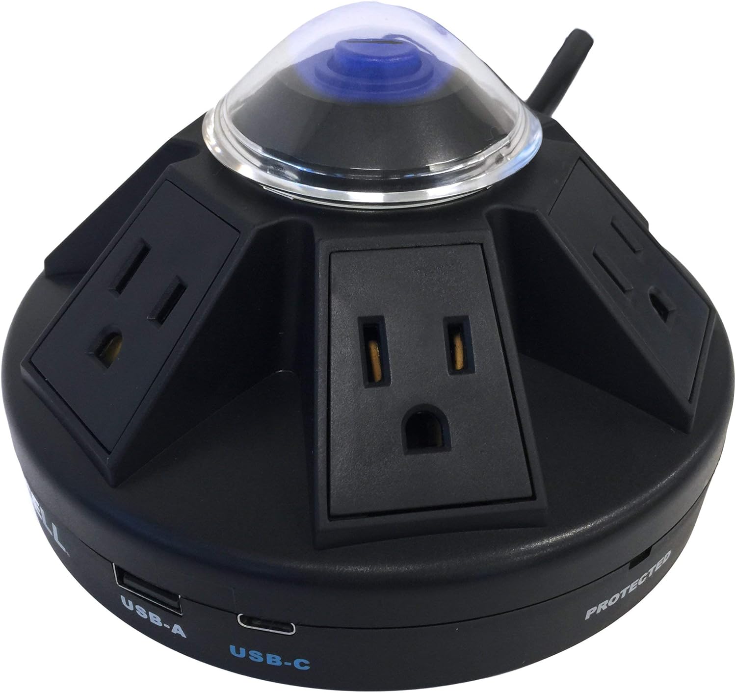 Accell Powramid USBC Surge Protector USBC & USBA