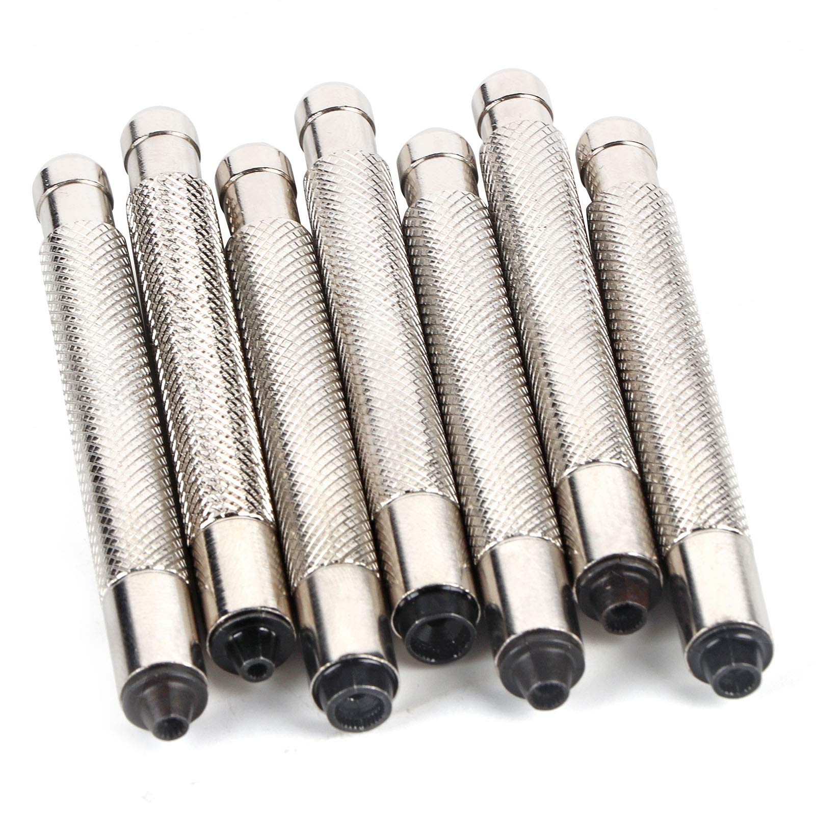 Set Avvolgitore Orologio, Kit Riparazione a Vite 7 Pezzi 3,0-7,0 | Pomello in Acciaio Inox, Adatto Alla Maggior Parte delle Corone, Resistente