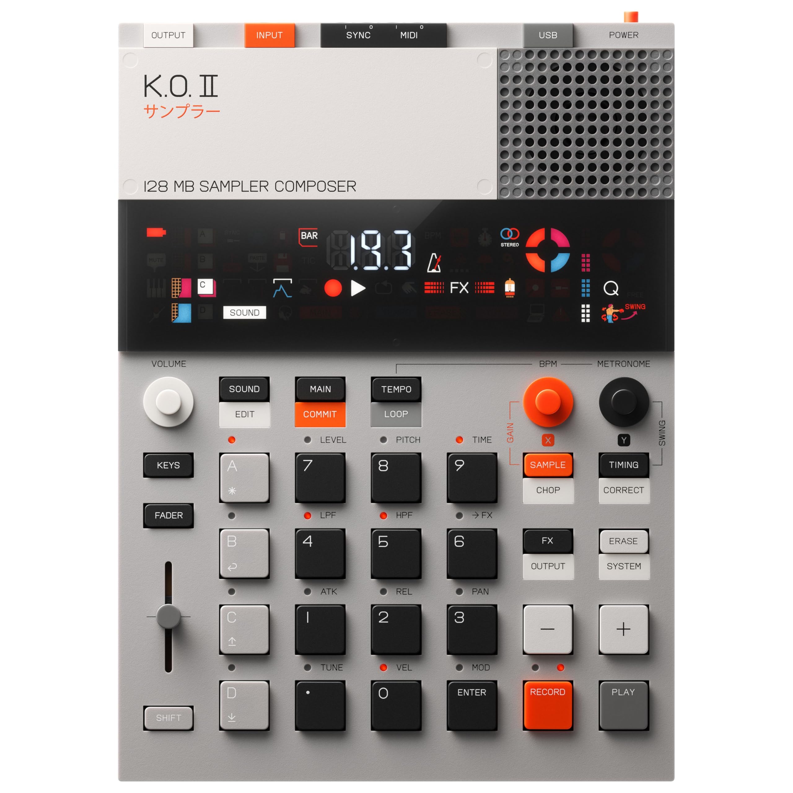 Teenage Engineering EP-133 K.O. II 128MB - Sampler