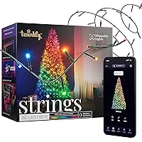 Twinkly Strings 750 LED RGB, Striscia Luci LED Mappabile Esterno e Interno