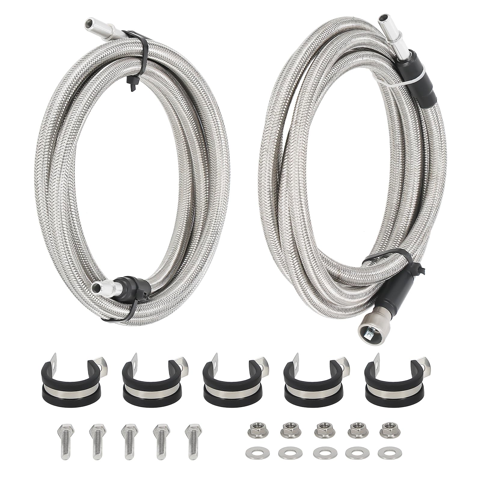15946178 Stainless Steel Braided Fuel Lines Kit for Chevy &amp; GMC