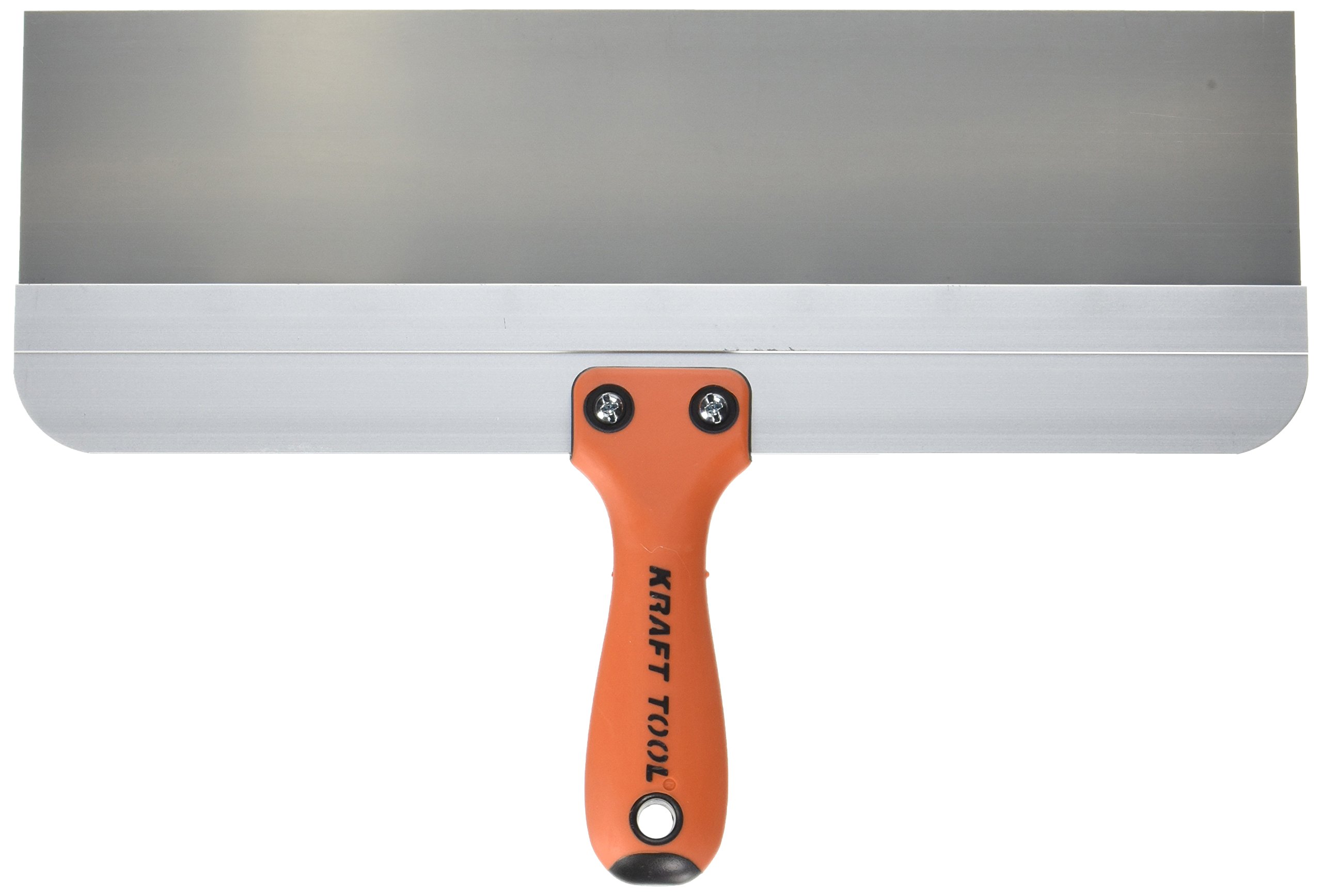 kraft toolDW914PFSS Stainless Steel Deluxe Taping Knife with ProForm Handle, 14 x 3-Inch