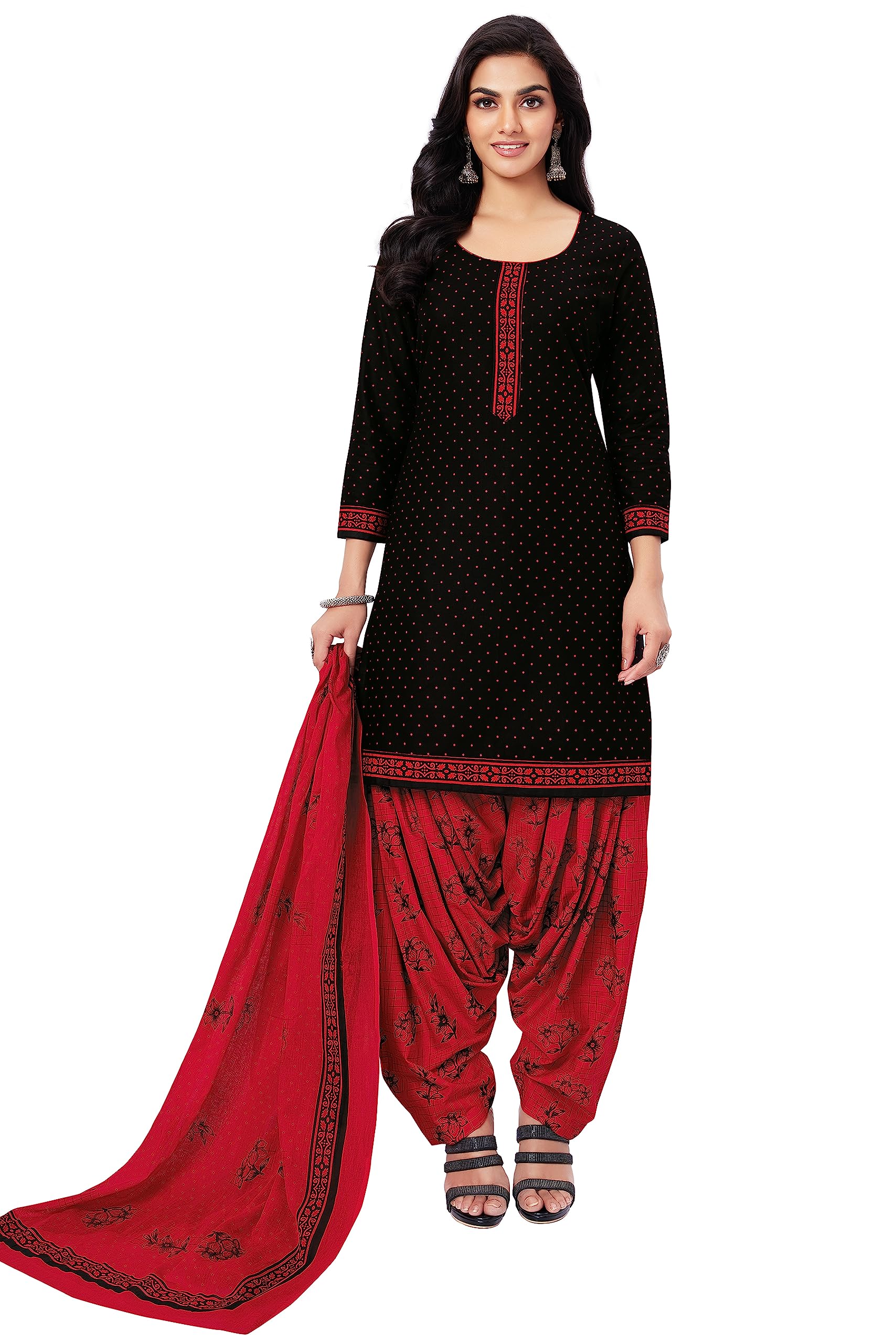 miraan Cotton Printed Readymade Salwar Suit For Women (BANDCOLOR1711)-picture-36