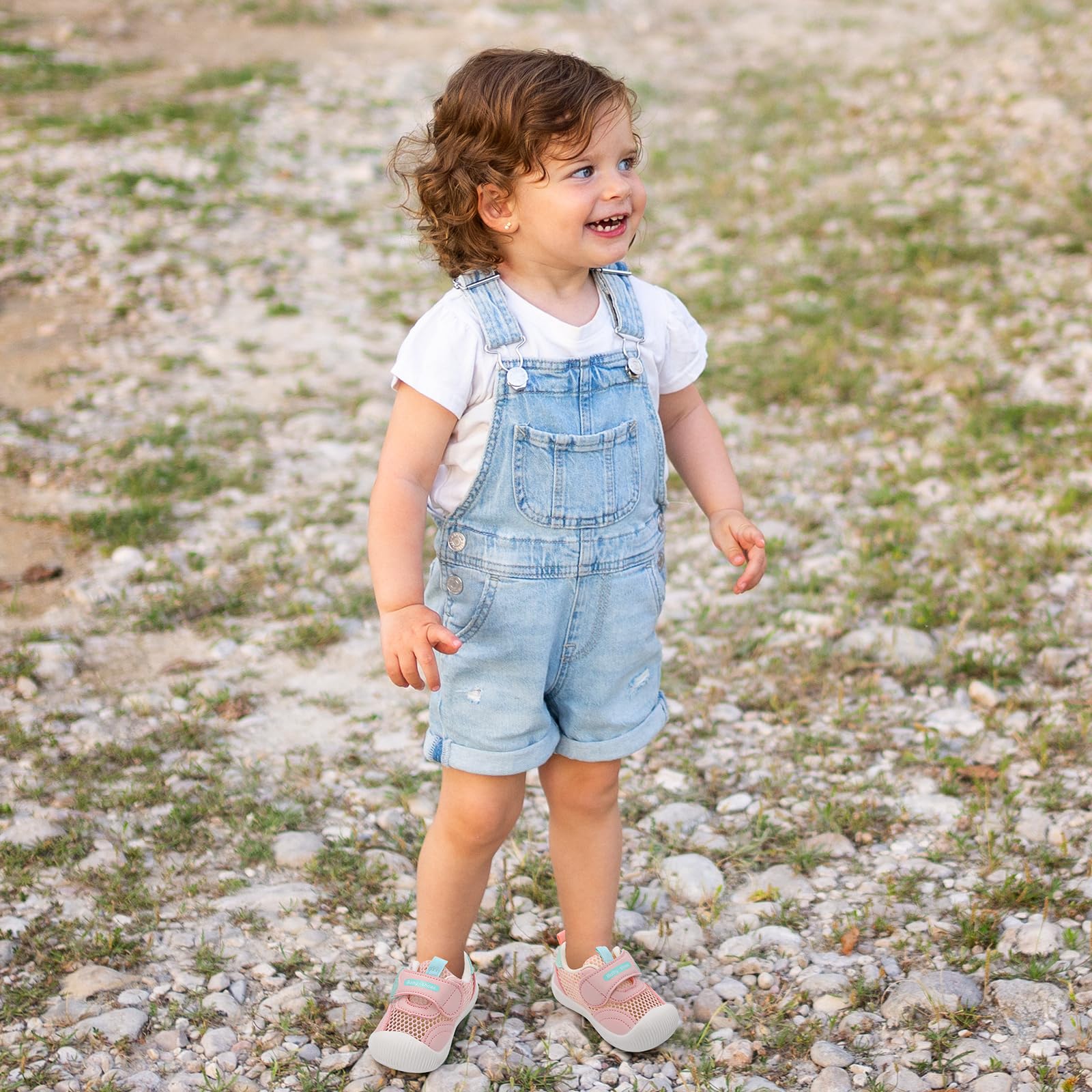 MK MATT KEELY Zapatos Bebé Niño Niña Verano Primeros Pasos Zapatillas Malla Transpirable Ligero con Suela Suave Antideslizante