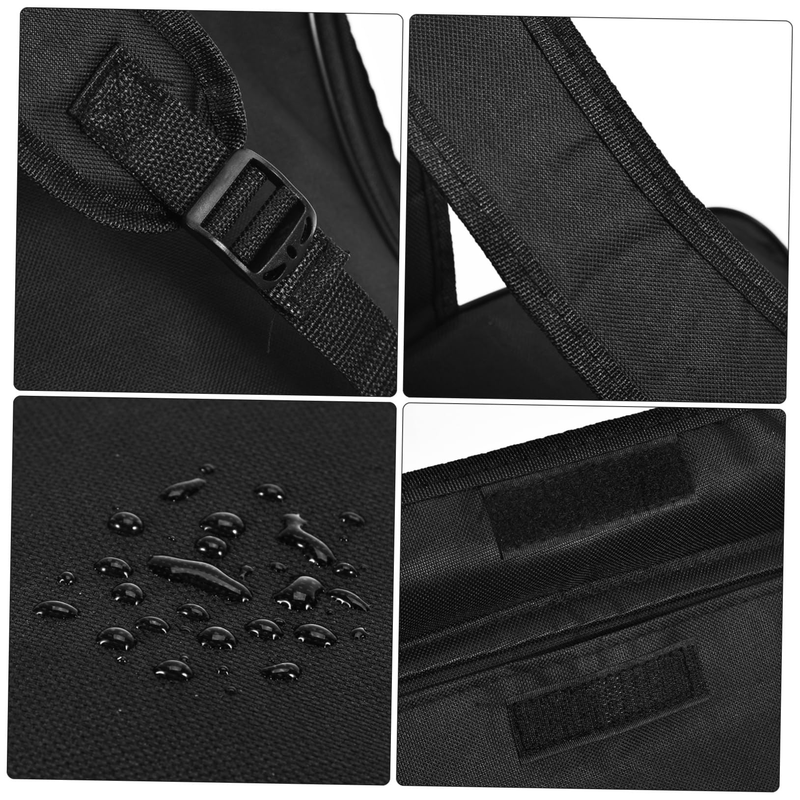 Borsa per Fisarmonica in Oxford Nera, Custodia Imbottita | Fisarmonica 48-120 Bassi, Tasca Esterna Multifunzione, Facile da Trasportare