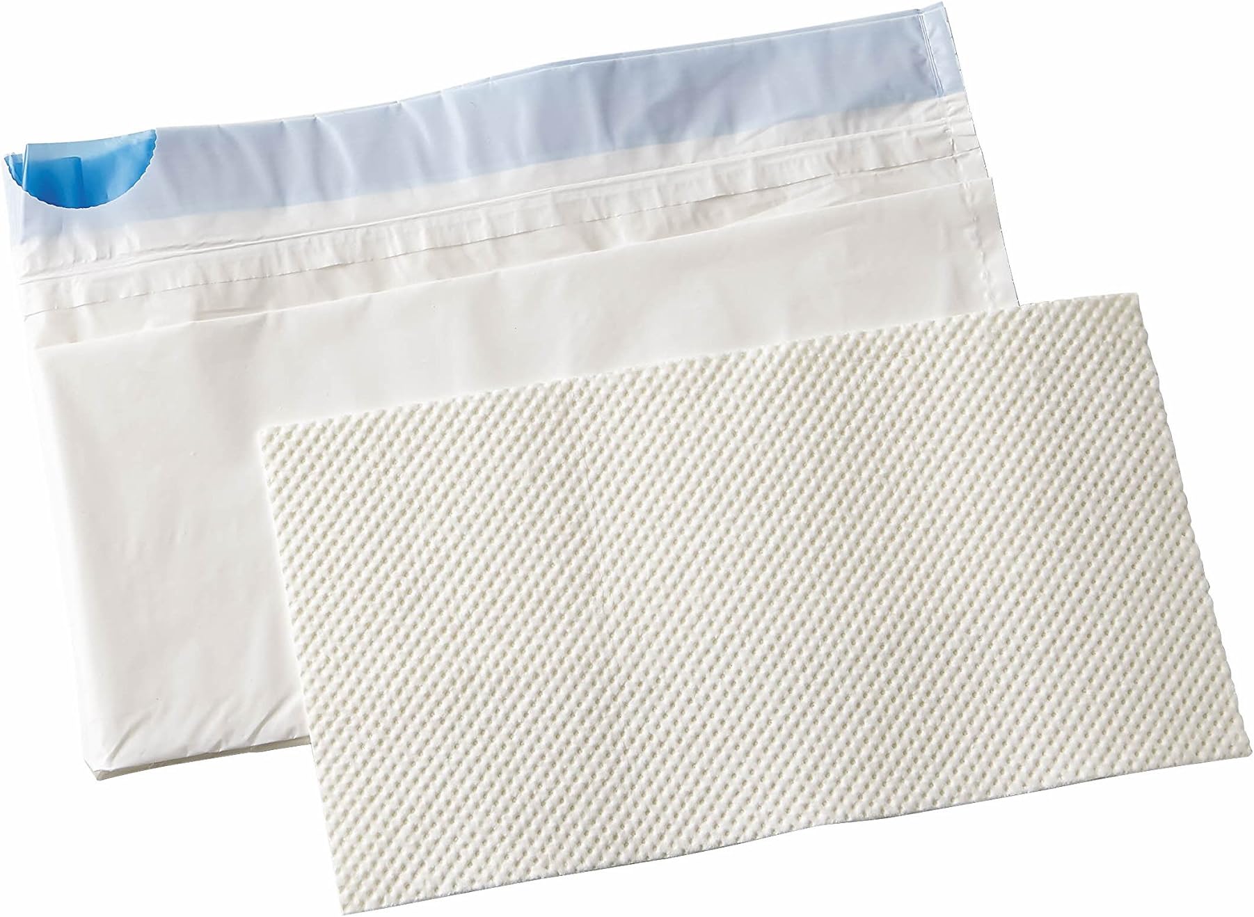 Commode Liner with Absorbent Pad, 12 Count