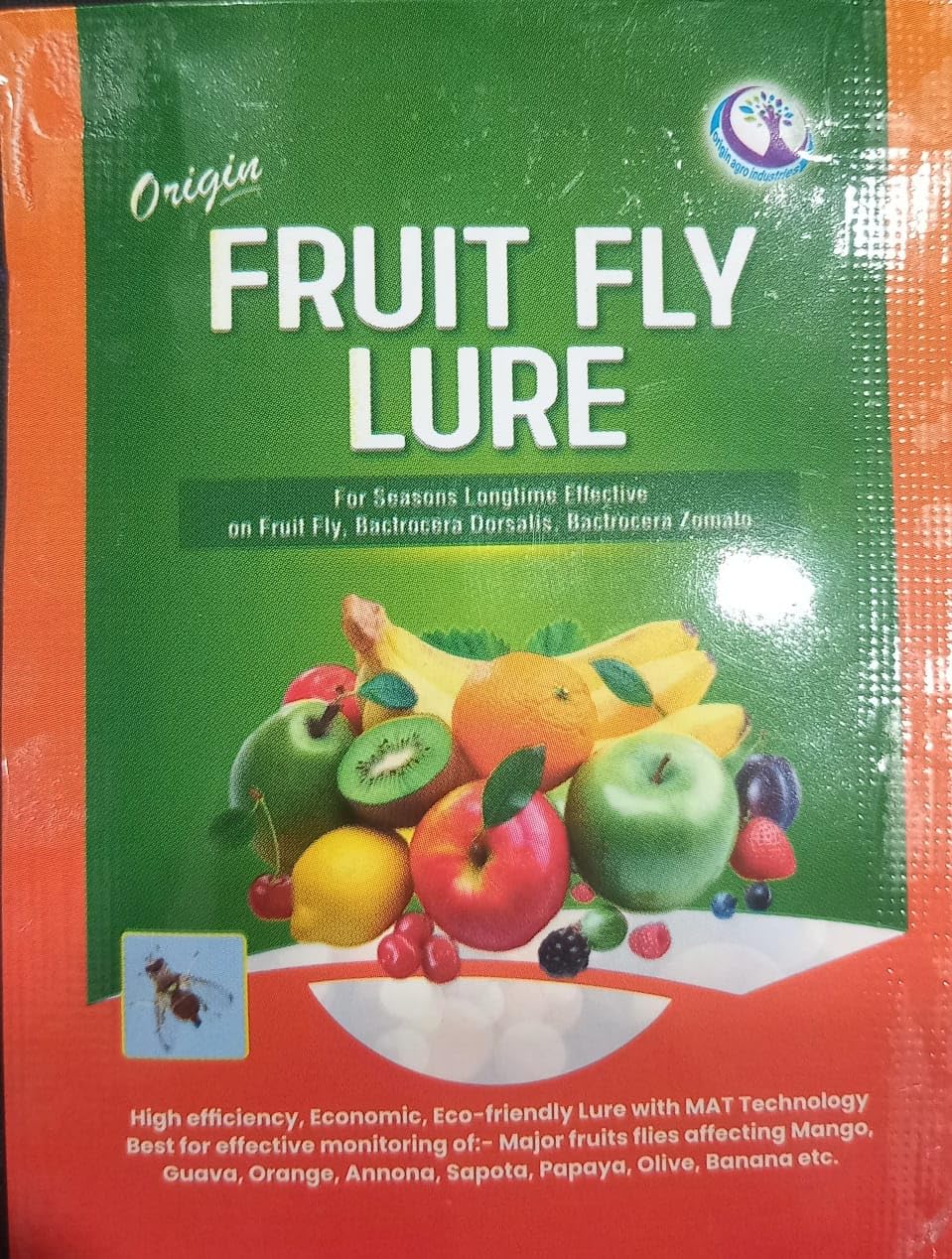 Origin Fruit Fly Lure with MAT Technology, Long-Lasting Pest Control for Mango, Guava, Orange, Banana, Economic Monitoring Solution, Bactrocera Dorsalis Control-image-27