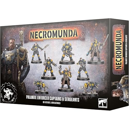 Necromunda: Palanite Enforcer Captains & Sergeants