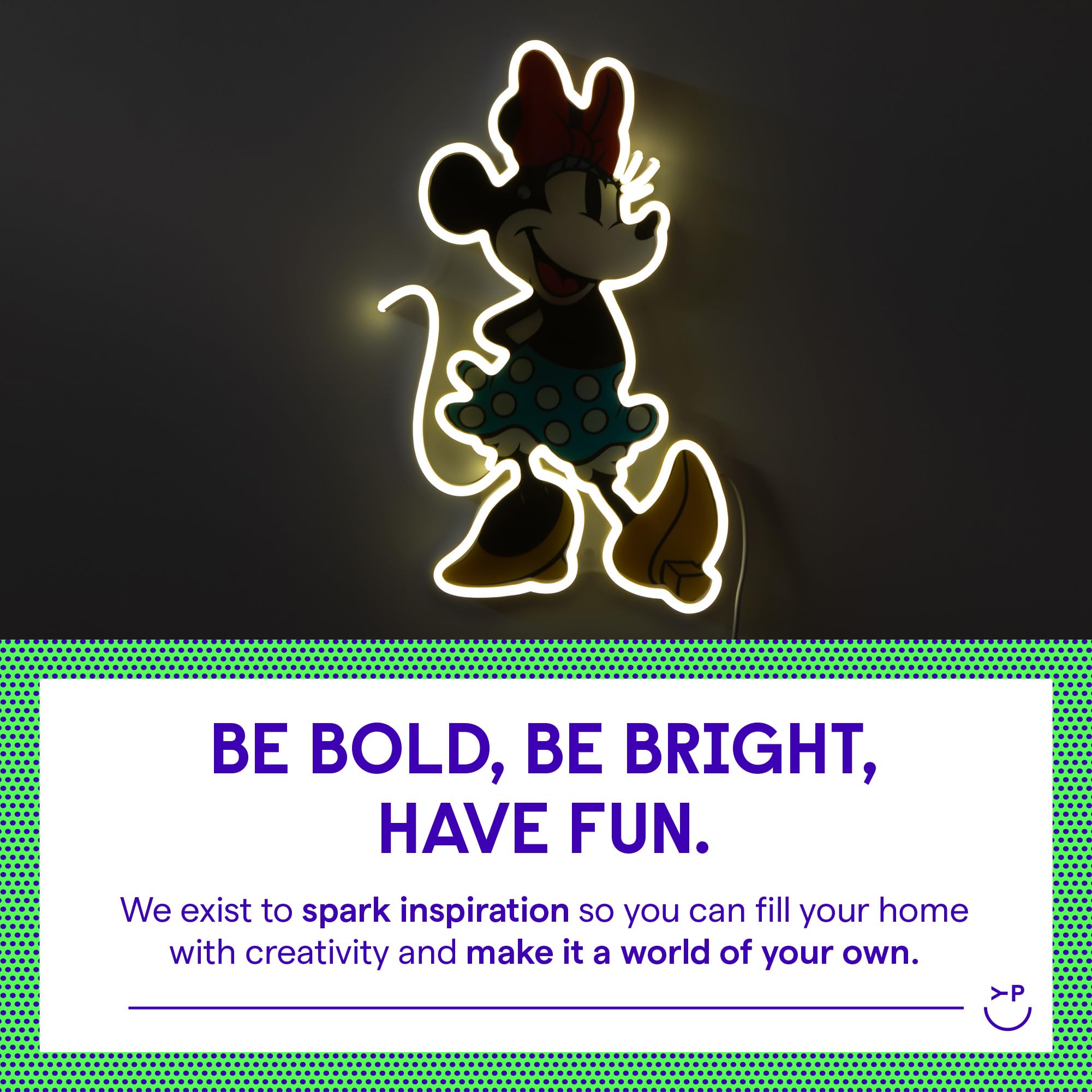 Amazon.co.jp: Yellowpop ネオンサイン 壁装飾 ディズニー