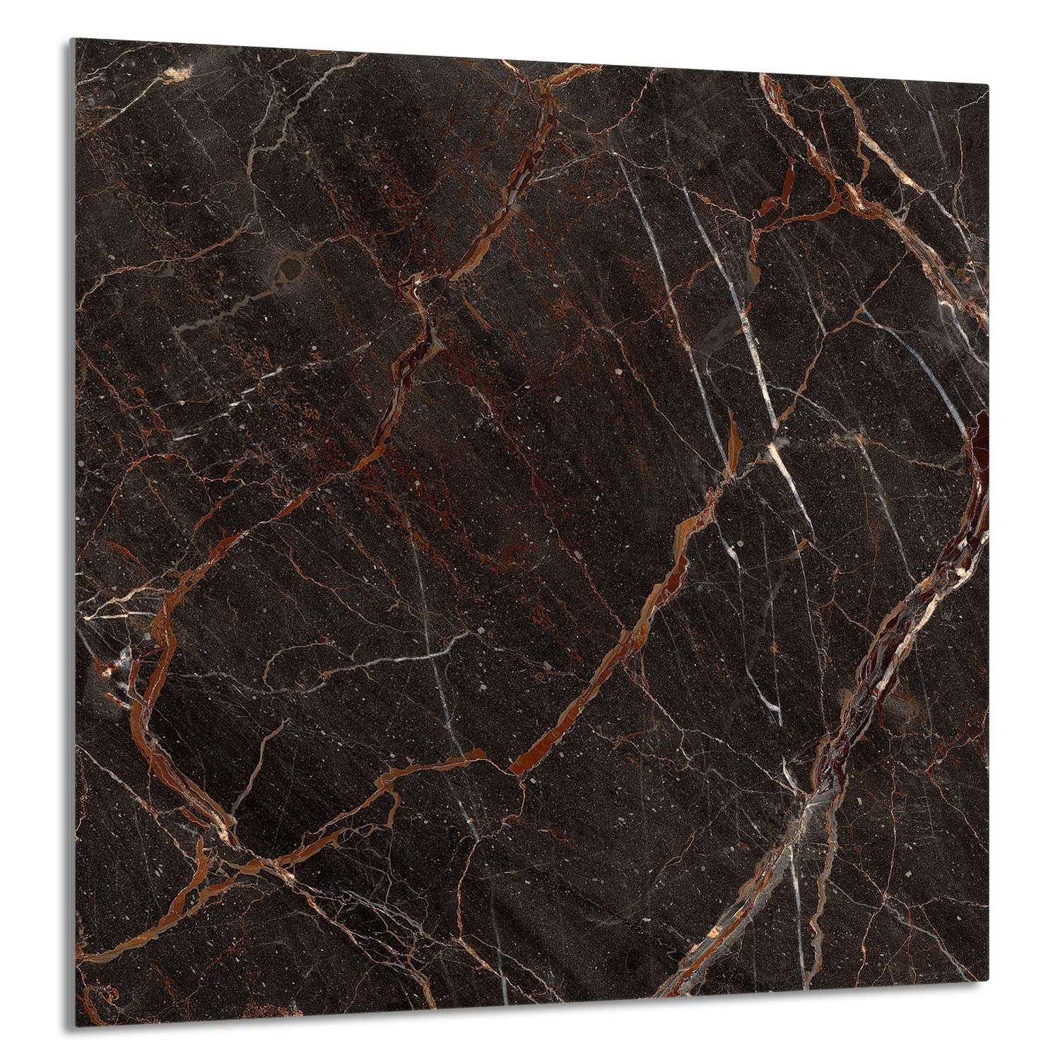 Szklany panel ochronny do kuchni Lacobel, szklana płyta ochronna na kuchenkę, 60x65 cm, szklana deska do krojenia, ochrona przed rozpryskiwaniem, uniwersalna, MARMUR