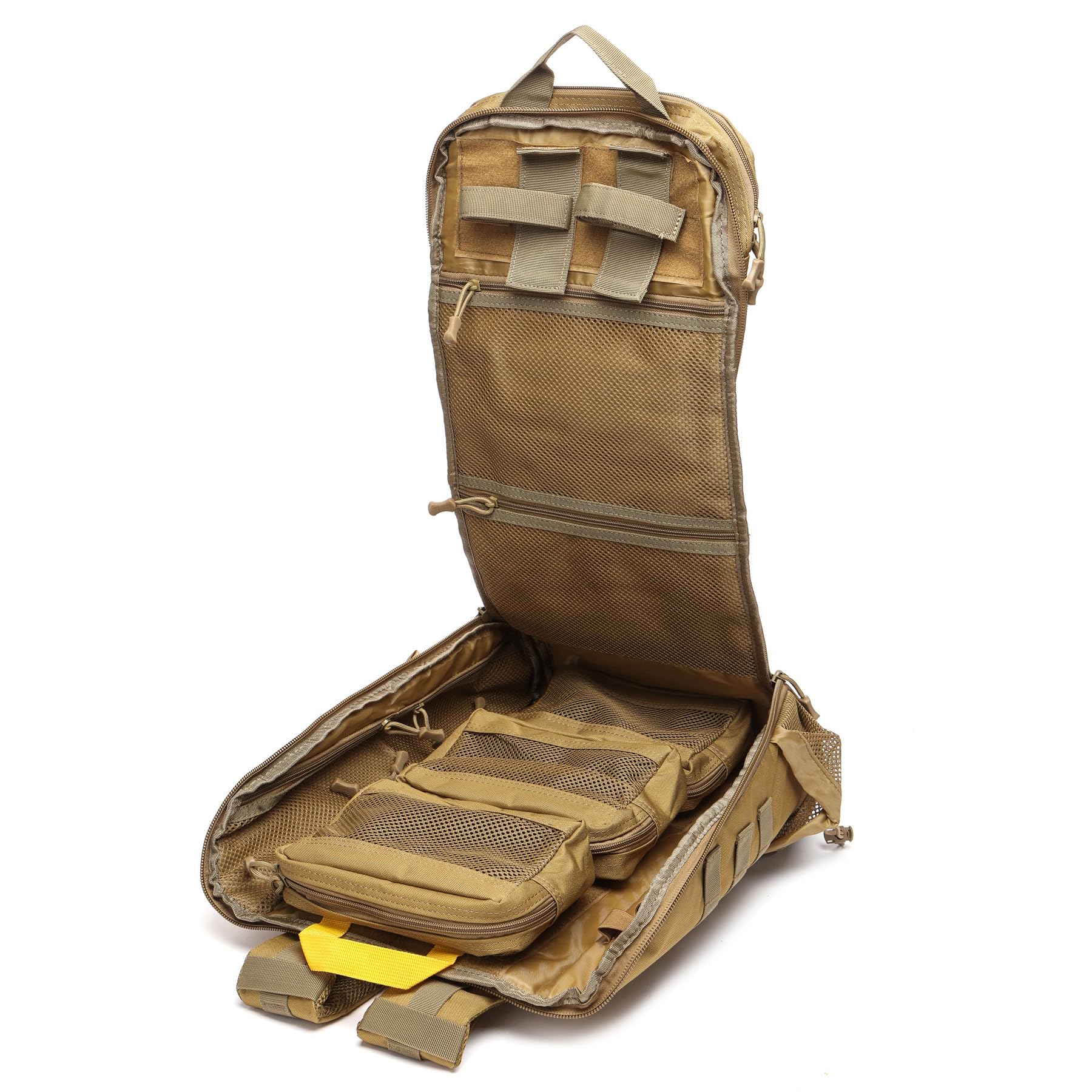 Zaino tattico impermeabile da 40 l, in nylon, per escursioni, trekking, caccia, pesca, campeggio e sport all'aria aperta
