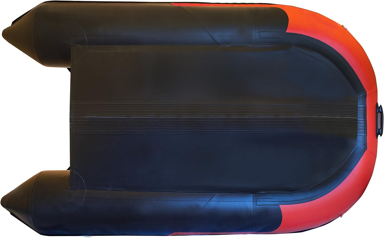 ALEKO Inflatable Boats Heavy Duty Raft Fishing Boat Dinghy (250, Aluminum Deck, Red and Black)