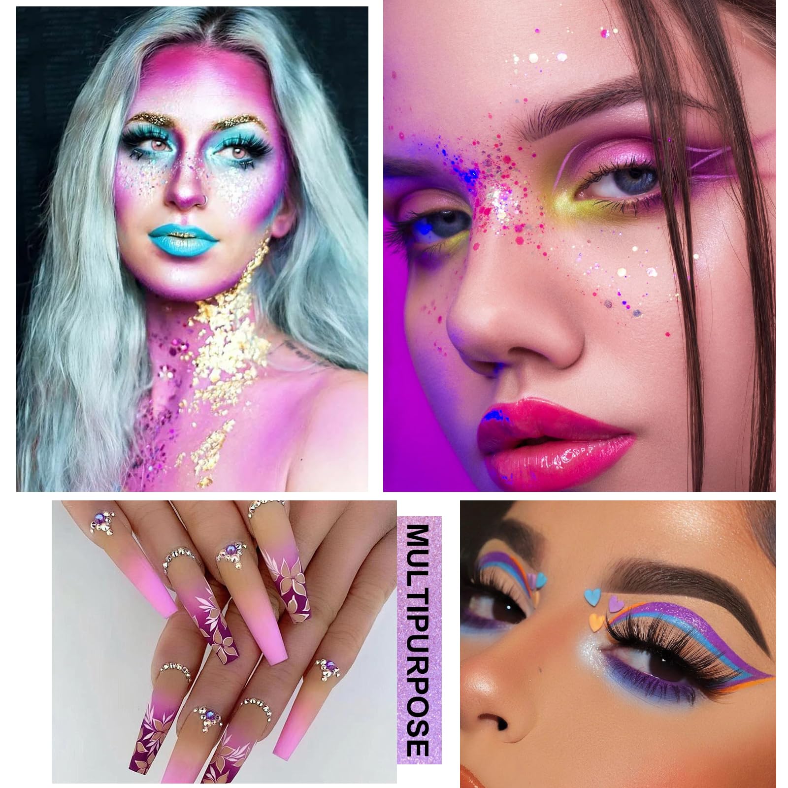 Palette de fards à Paupières, Fard à Paupières Couleurs Vives, Ombres à Paupières Palette Maquillage Yeux Mat Pigmentées, Palette de Poudre de Fard à Paupières à Paillettes Perlées (30 Couleurs)