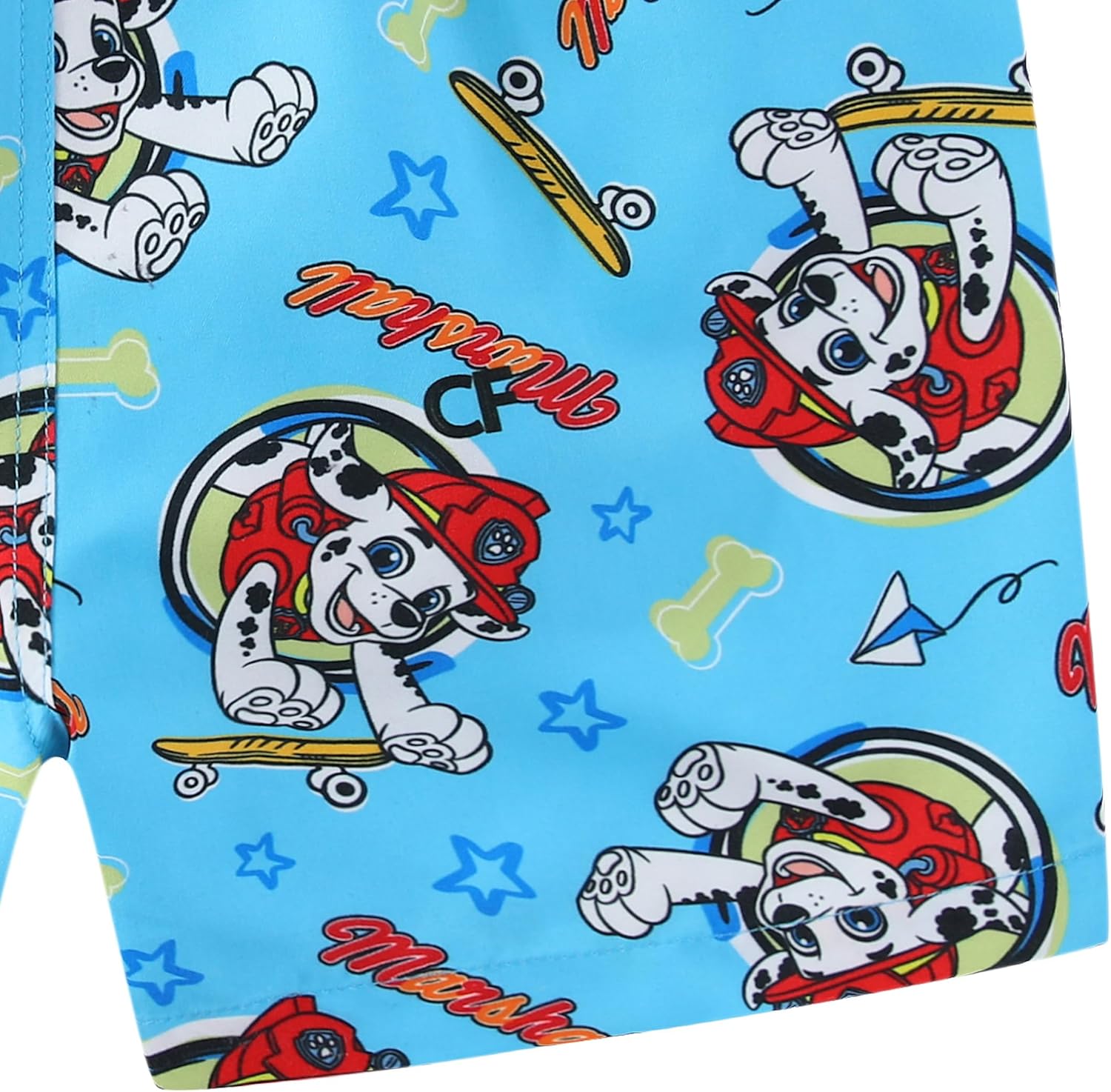 Paw Patrol Marshall Chase Rubble Boys UPF 50+ Swim Trunks Shorts Bathing Suit for Toddler and Big Kids