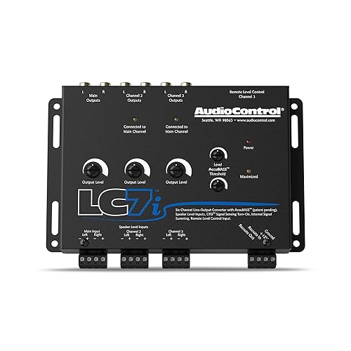 Control de audio Convertidor de salida de línea de 6 canales LC7i