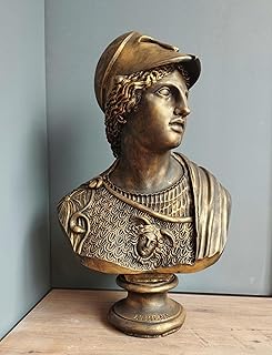 22 inches 58 cm Ancient Gold Large Athena Statue , Greek Goddess , Greek Mythology, Bust Statue Sculpture, home Decor, Office decor, Modern Home , Housewarming Gift, Gift For Him, Art Objects, Best Selling Items, Goddess Statue