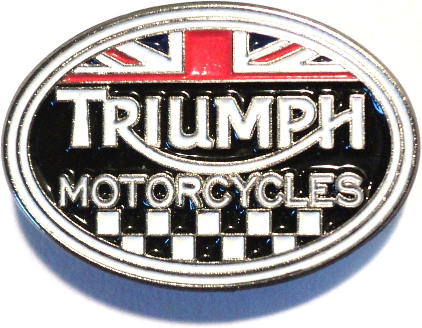 Motorcycle Metal Pin Badge