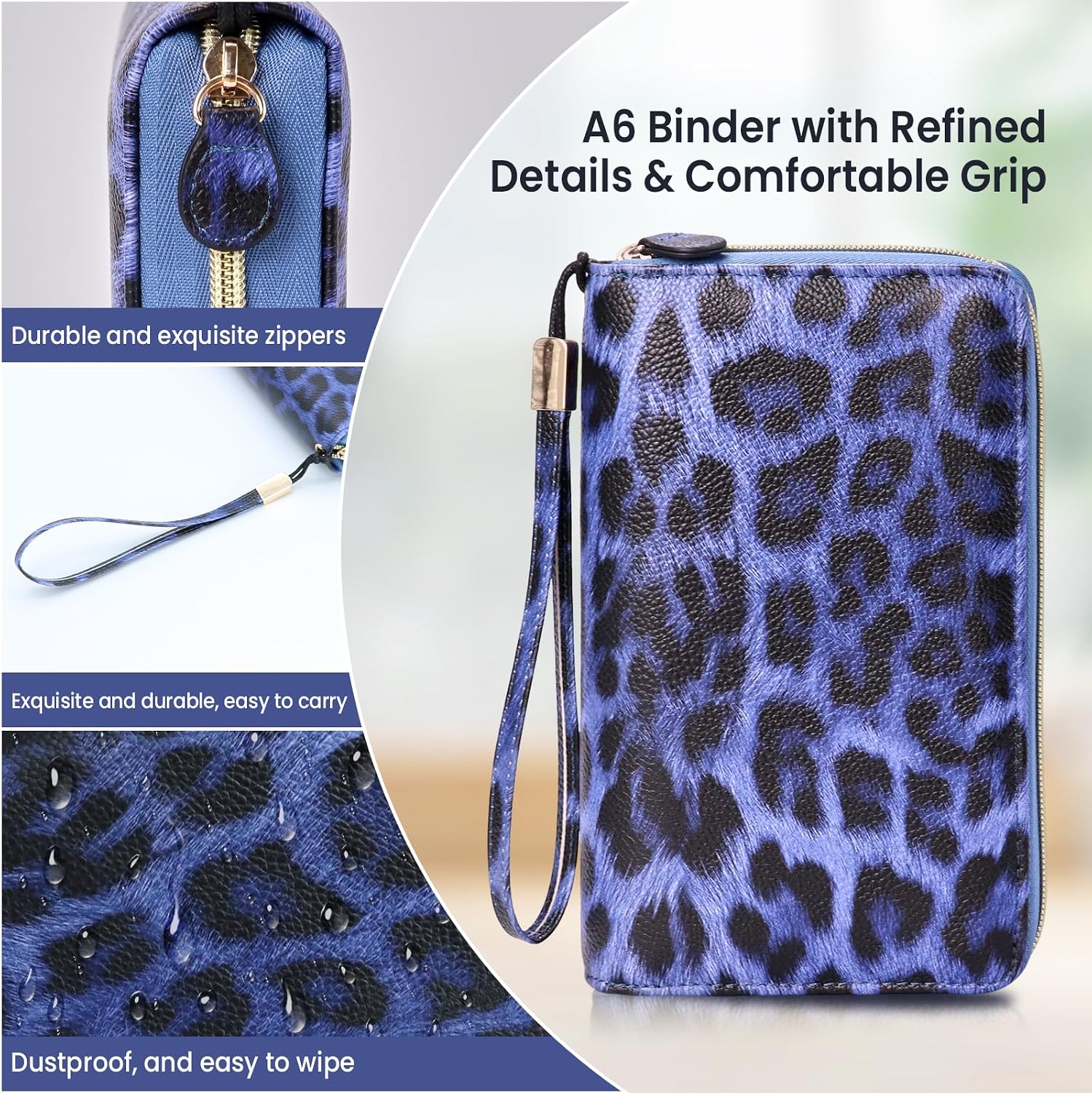 A6 Binder Zipper Budget, Planner for Travel & Study image 5
