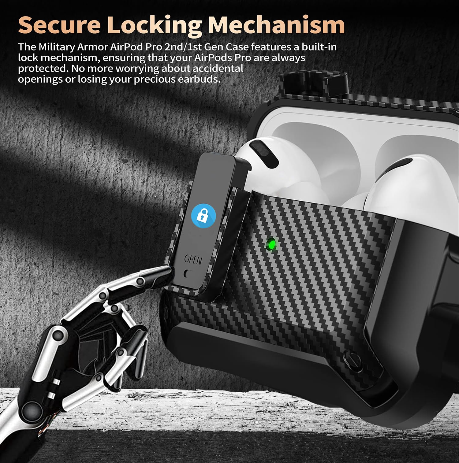 Amazon | Olytop Airpods Pro 2 ケースロック クリーナーキット&交換用