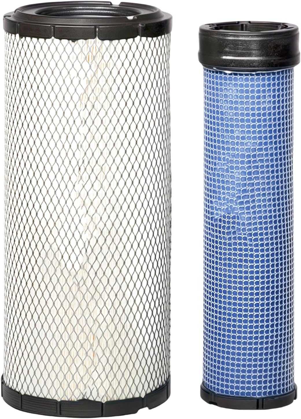 P827653+P829332 Air Filter Kit Compatible with John Deere 4120, 4320, 4520, 4720, 5045 E, 5050 E, 5050 E, 5055 E, 5058 E, 5060 E, 5060 EN, 5065 E, 5067 E, 5070 E, 5075 E, 5075 EN