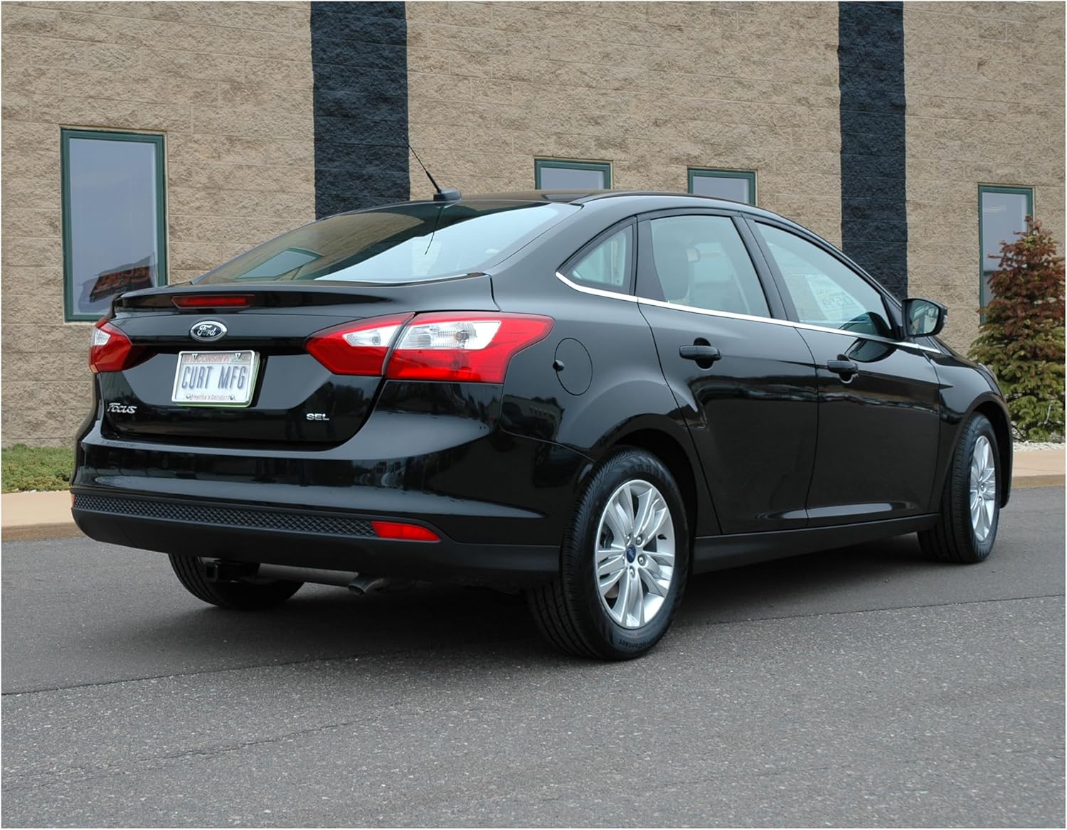 CURT Manufacturing 11158 Class 1 Trailer Hitch, Pin and Clip