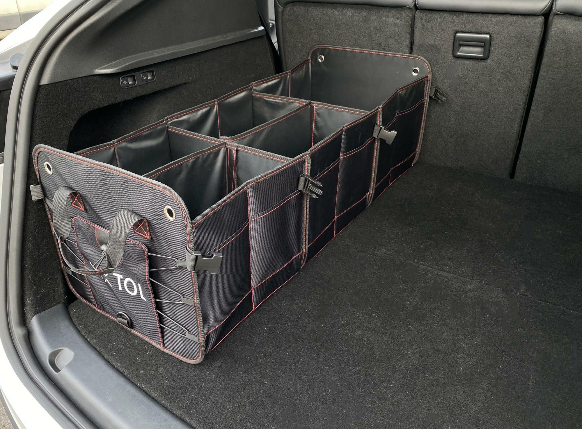 CAR COMPACT 19 PRO Organizer per bagagliaio, 19 scomparti, pieghevole, per bagagliaio, pieghevole, con scomparti