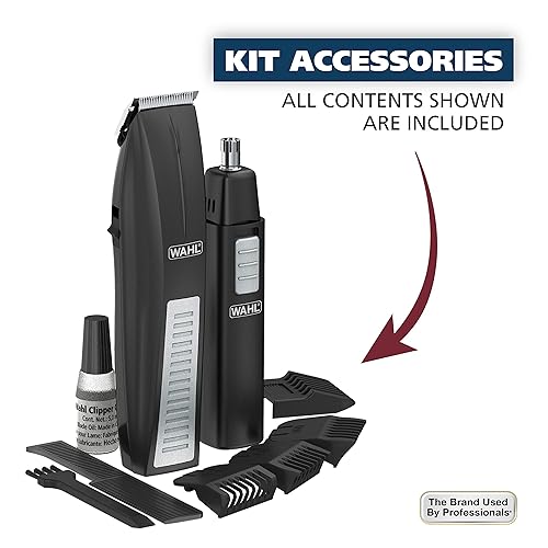 Miniatura 9 de Recortador Wahl de bigote y barba, Negro