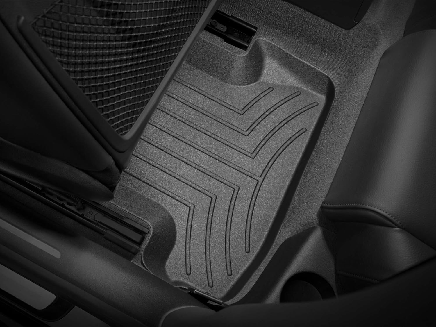 WeatherTech Custom Fit FloorLiners for Audi RS5, A5, S5-2nd Row (472123), Cocoa
