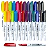 Dry Erase Markers Fine tip 12 Colors, 24 Pack (2 Dozen) - Low Odor Whiteboard Markers for Office Teams, Study Groups, Home Schooling | 5 Sizes:12/24/48/72/144 Packs
