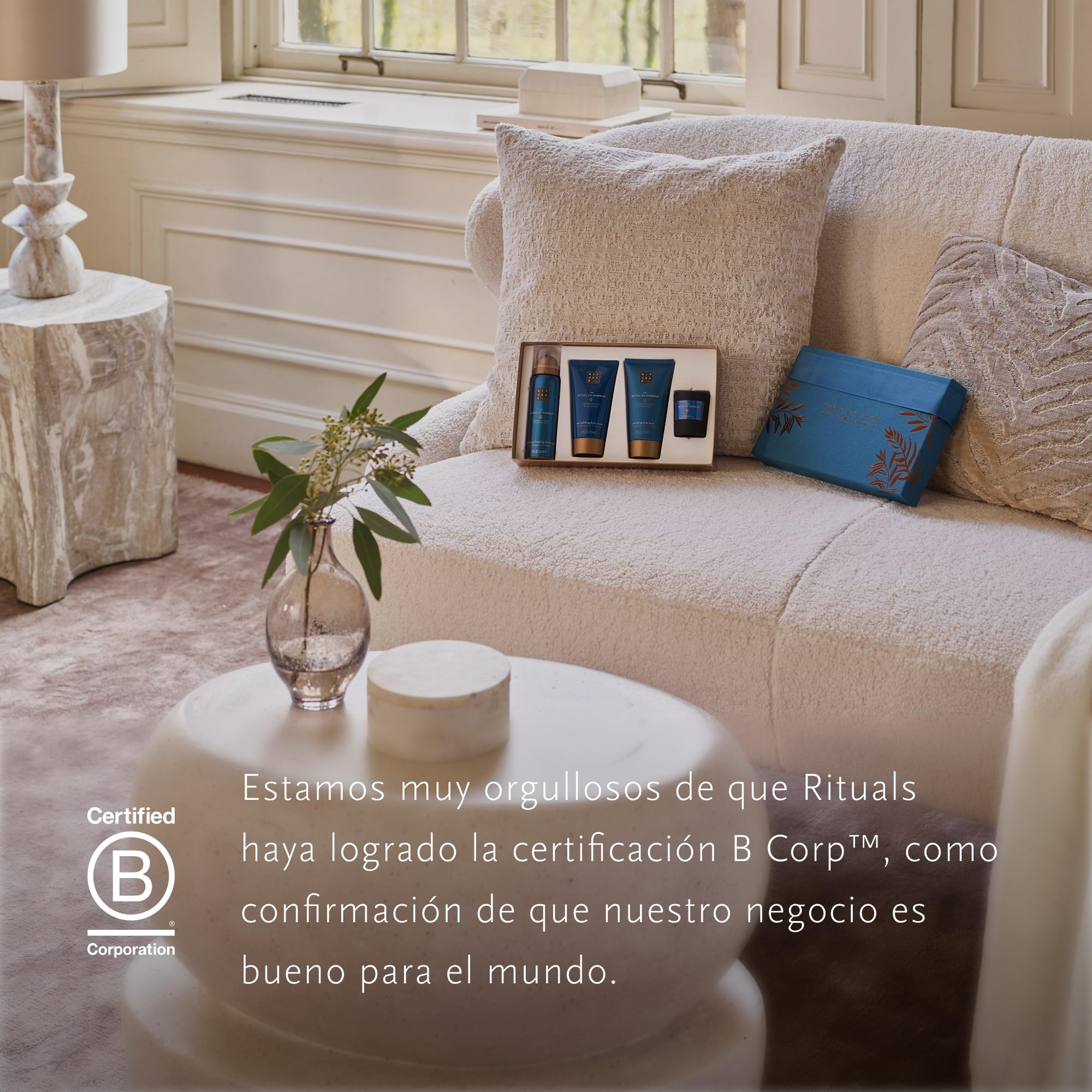RITUALS Caja de regalo The Ritual of Hammam, Small - Set de baño con productos para el cuidado de la piel con eucalipto y romero - Propiedades purificantes y revitalizantes